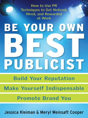 cover image of Be Your Own Best Publicist
